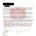 Acceptance Letter to Brown University - 2024