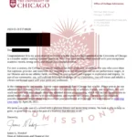 Acceptance Letter to UChicago - 2023