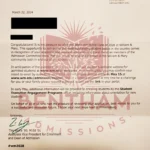 Acceptance Letter to William & Mary - 2024